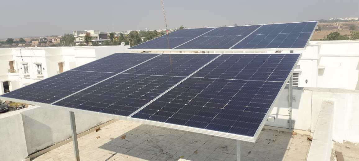 Residential Solar Pergola Terrace Canopy Structure